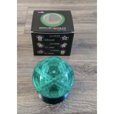 Transparent green ball